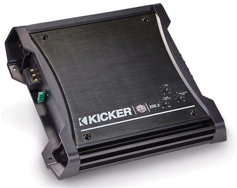kicker zx200.2 2-channel car audio amplifier